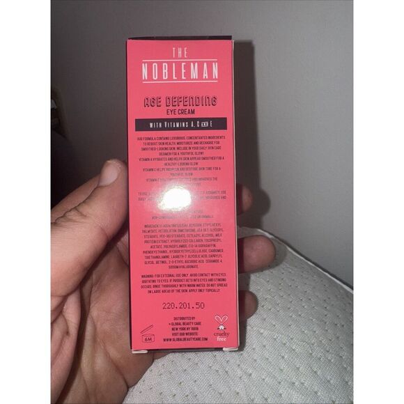 The Nobleman Age Defending Eye Cream with Vitamin A, C, E - For All Skin Types - Picture 2 of 2